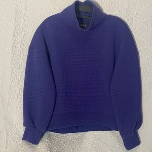 CALIA by Carrie Underwood Purple Cowl Neck Sweater